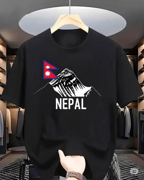 Nepal Printed T-shirt 100% cotton Unisex