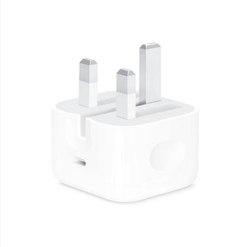 Techbuy Apple 20W USB-C Power Adapter A2344, fast, efficient charging, pair with iPhone 8 or later